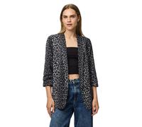 Pieces Boss 3/4 Printed Blazer Grey XS Woman