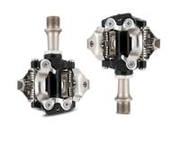 Pieces Car Brake Foot For SPD System MTB Road Bike Pedals Anti-slip Bearing Cycling Accessories Car Pedal(Doubleside Alloy)
