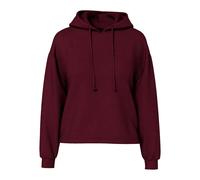 PIECES Women's Pcchilli LS Hoodie Noos BC Hoodie, Tawny Port, XL