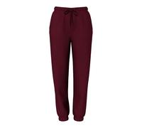 PIECES Womens Pcchilli Hw Sweat Pants Noos Bc, Tawny Port, L UK