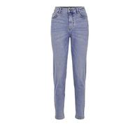 Pieces Damen PCKESIA MOM HW ANK JNS LB142-VI NOOS BC Jeans, Dunkelblau Denim, L