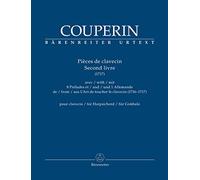 Pièces de clavecin for Harpsichord Book 2 - 1717