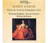 PIECES DE VIOLE DU CINQUIEME LIVRE [KUIJKEN, UEMURA, KOHNEN] NEW CD
