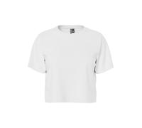 PIECES Female Crop T-Shirt PCSARA, Bright White, L