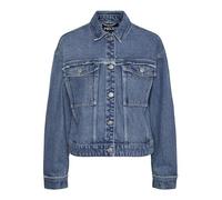 PIECES Women's Pcalfi LS Jacket, Medium Blue (Medium Blue Denim), M