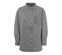 Pieces Maisie Long Sleeve Shirt Grey XS Woman