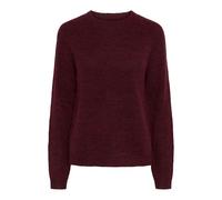 PIECES Women's Pcjuliana LS O-Neck Knit Noos Bc Jumper, Tawny Port, XL