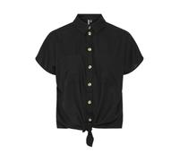 PIECES Female Short-Sleeved Shirt PCPIA, Black, M