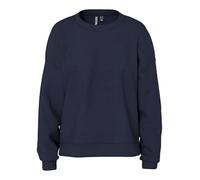 Pieces Female Sweatshirt PCCHILLI Loose Fit, blue, XL