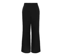 PIECES Female Wide Leg Trousers PCBOZZY HW, Black, XS / 32L