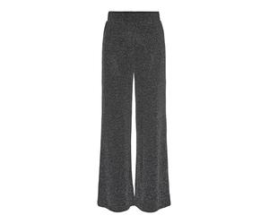 PIECES Female Wide Leg Trousers PCLINA, Black, S