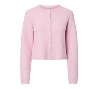 PIECES Pcsilly LS O-Neck Knit Cardigan Noos BC, Roseate Spoonbill, L