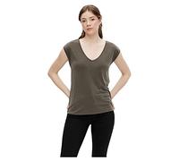 PIECES Noos BC 17095260 Women's PCKAMALA Tee, Black Olive, M
