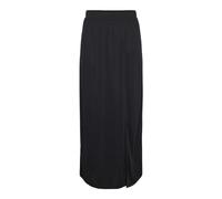 PIECES Women's Pcanora Hw Ankle Skirt Bc Maxi, Black, XL