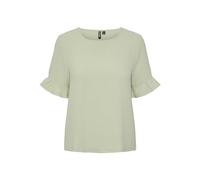 PIECES Women's Pcarianna 2/4 O-Neck Top T-Shirt, Lint, XS