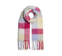 PIECES PCBEA Noos BC Women's Long Winter Scarf, Beetroot Purple/Checks:square, One size