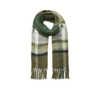 PIECES Women's Pcbea Long Scarf Noos Bc, Deep Lichen Green/AOP:Check, One Size