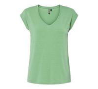 PIECES Pcbillo Tee Lurex Stripes Noos Bc, Absinthe Green, XS