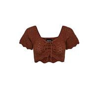 PIECES PCBLUMA Female Knitted Top, Coconut shell., M