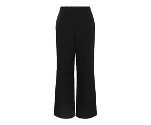PIECES PCBOSSY HW Wide Plain Trousers NOOS, Black, L / 30L