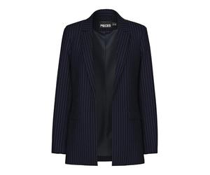 PIECES PCBOZZY Female Blazer Striped, Blue, S
