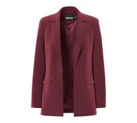 PIECES Pcbozzy LS Loose Striped Blazer Noos BC, Tawny Port, L