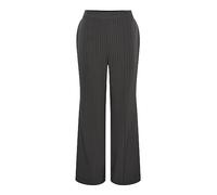 PIECES Women's PCBOZZY HW Wide Striped Pants NOOS BC, Magnet, S