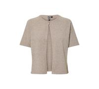 PIECES Pcbree SS O-Neck Knit Cardigan Noos BC, Crockery, S