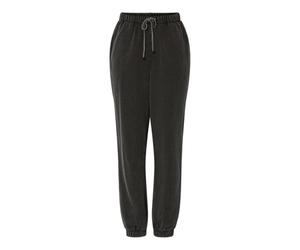PIECES Pcchilli Hw Washed Sweat Pants Noos Bc, Black, M
