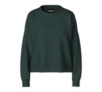 PIECES Women's Pcchilli Ls Sweat Noos Bc, Darkest Spruce, S