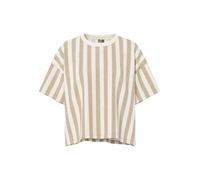 PIECES Pcchilli Summer 2/4 Sweat Stripe Noos Bc, Silver Mink, XS