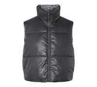 PIECES Pcjimma Reversible Puffer Vest, Asphalt, S