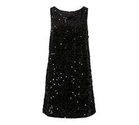PIECES Pckam SL Tank Rev. Mini Dress JRS BC, Black, M