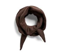 PIECES Pckomma Triangle Scarf Noos BC, Hot Fudge, One Size