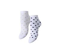 Pieces Pclaura Bc Noos Ankle Socks Pack of 2, bright white, One size