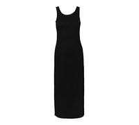 PIECES Women's Pcluna Sl Maxi Dress Sa Bc, Black, XS