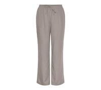 PIECES Women's Pcmaddie Hw Wide Pants Fabric Trousers, Atmosphere, S