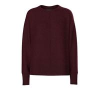 PIECES Pcmalou LS O-Neck Cutline Knit Noos Bc, Tawny Port, XL