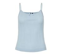 PIECES Pcmarie Singlet Poin Top JRS Noos Bc, Cashmere Blue, L
