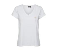 PIECES Pcmiu SS T-Shirt FC BC, Bright White, L