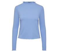 PIECES Women's Pcnicca Ls Top Noos T-Shirt, Hydrangea, M