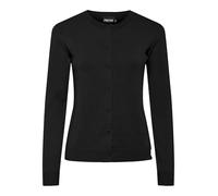 Pieces Pcnora LS O-Neck Cardigan Noos Bc, Black, S