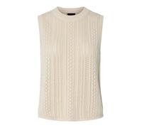 PIECES Pcnuka SL O-Neck Knit Noos Bc, Birch, L