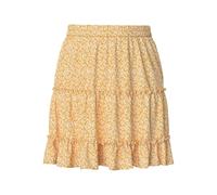 PIECES Pcnya Hw New Skirt WVN BC, Sunset Gold, S