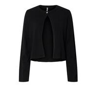 PIECES Pcorina LS O-Neck Knit Cardigan Pwp BC, Black, XL