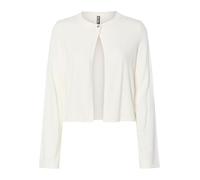 PIECES Pcorina LS O-Neck Knit Cardigan Pwp BC, Cloud Dancer, L