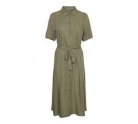 Pieces Pia Short Sleeve Midi Dress Green XS Woman