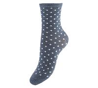 PIECES Pcsebby Women's Glitter Long 1 Pack Pattern Noos, Trooper/detail: small dots in Cdan Col, 39-41