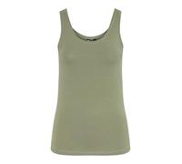 PIECES Women's Pcsirene Tank Top Noos, Deep Lichen Green, M