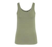PIECES Women's Pcsirene Tank Top Noos, Deep Lichen Green, L